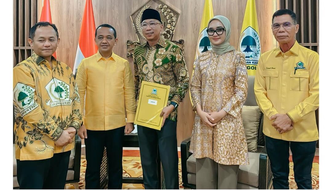 Pilgub Lampung 2024, Golkar Beri Rekomendasi ke Mirza-Jihan, Bagaimana Dengan PDIP?