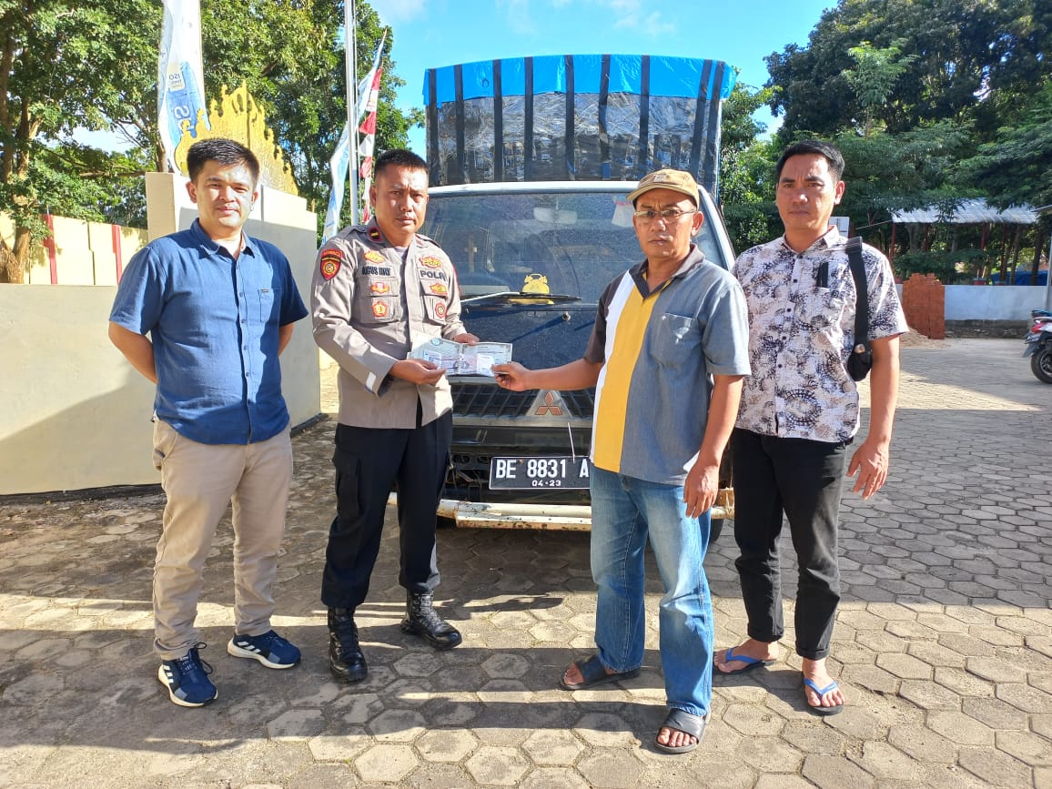 Polisi Serahkan Mobil yang Hilang di Kemiling ke Korban