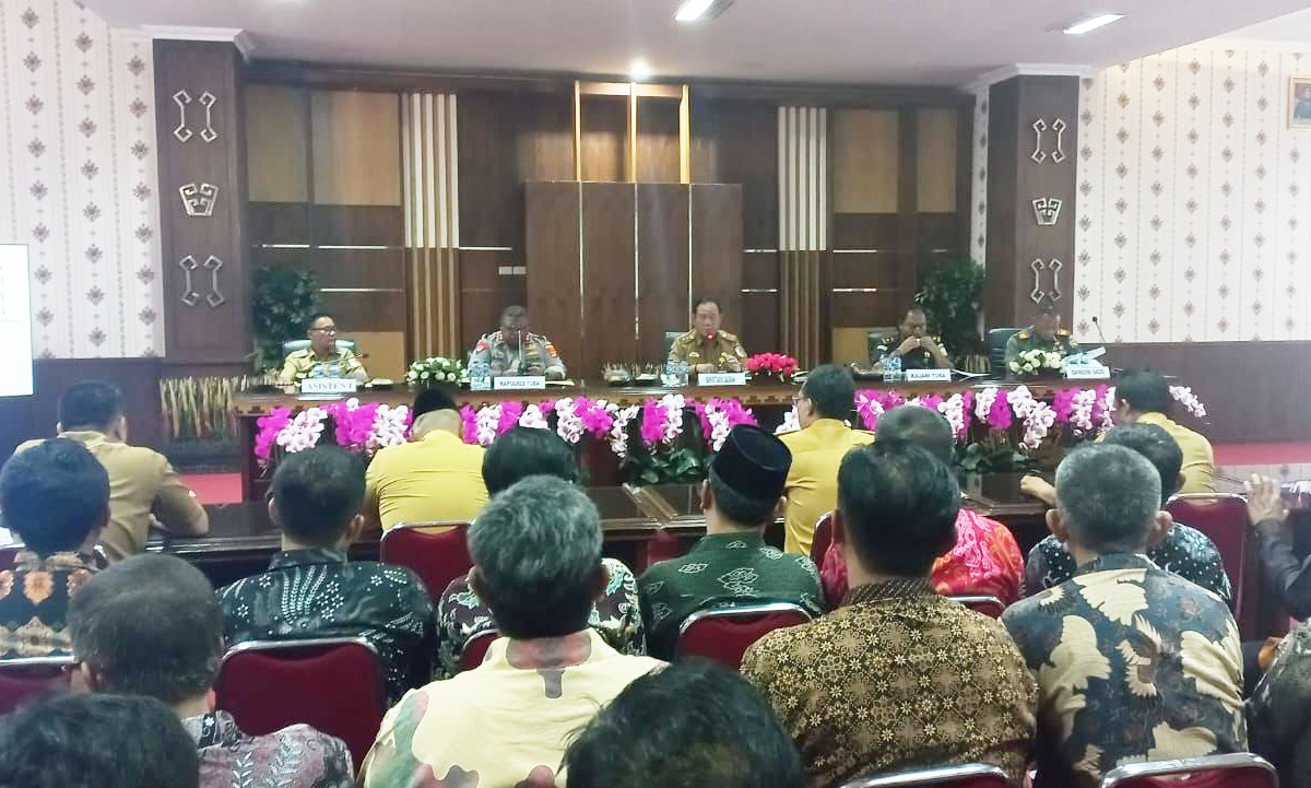 Jelang Pilkakam Serentak, Polres-Pemkab Tulang Bawang Agendakan Deklarasi Damai, Ini Tujuannya