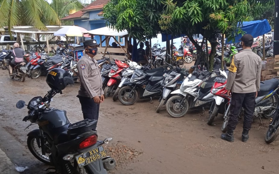 Patroli Polsek Buay Bahuga Sasar Tempat Keramaian Guna Cegah Kejahatan