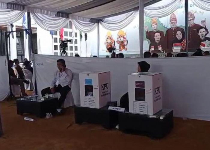 KPU Mesuji Gelar Simulasi Pemungutan dan Perhitungan Suara Pilkada Serentak 