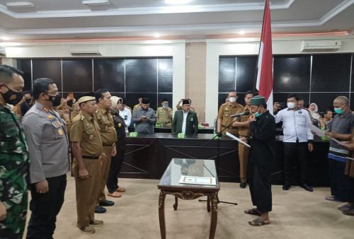Khilafatul Muslimin Lampung Timur Bubar, Simak Ikrarnya