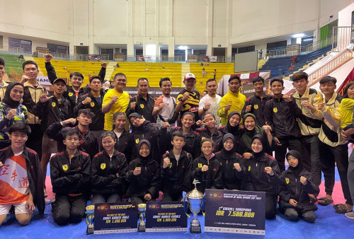 Di Kejuaraan Internasional Piala Mendagri, FORKI Lampung Raih Juara 2