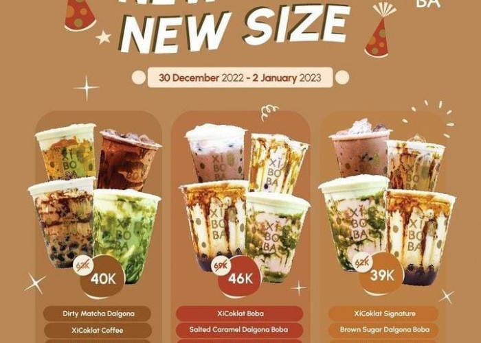 Promo New Year New Size XI BO BA Mulai Hari Ini Hingga 2 Januari 2023, Bikin Akhir Tahun Lebih Menarik