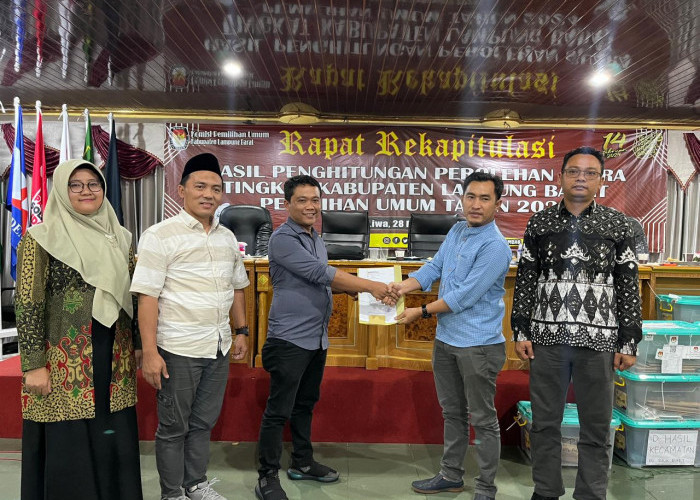 Ada Pergeseran Suara pada Pleno KPU Lampung Barat, Ini Kata Bawaslu