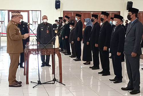 Untuk Pejabat yang Dilantik, Buktikan Kalian Bisa Bekerja!