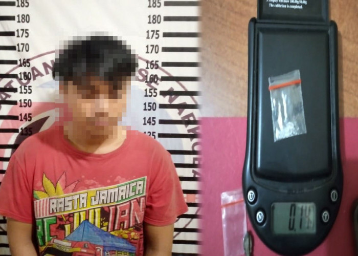 Simpan Narkoba Dalam Kotak Rokok, Pemuda Ini Gagal Kelabui Polisi, Akhirnya Berakhir ke Jeruji Besi