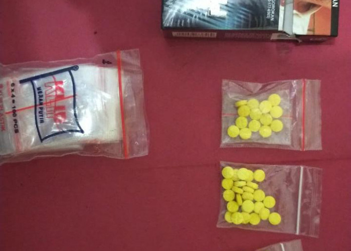 Bawa 92 Butir Pil Heximer, Warga Lampung Timur Diamankan