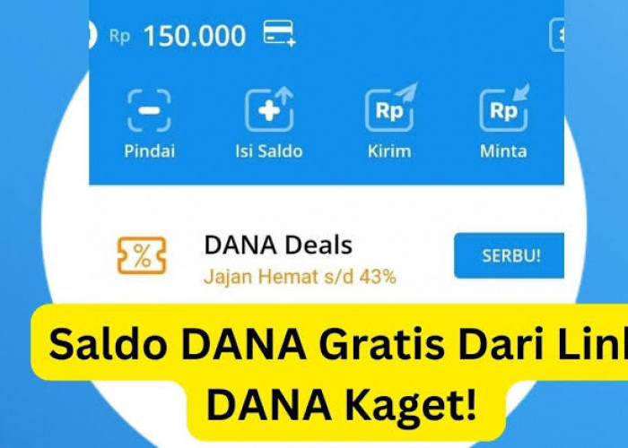 Dapatkan Saldo DANA Gratis Rp 100 Ribu Rabu 6 September 2023 dengan Cukup Klaim Link DANA Kaget Ini