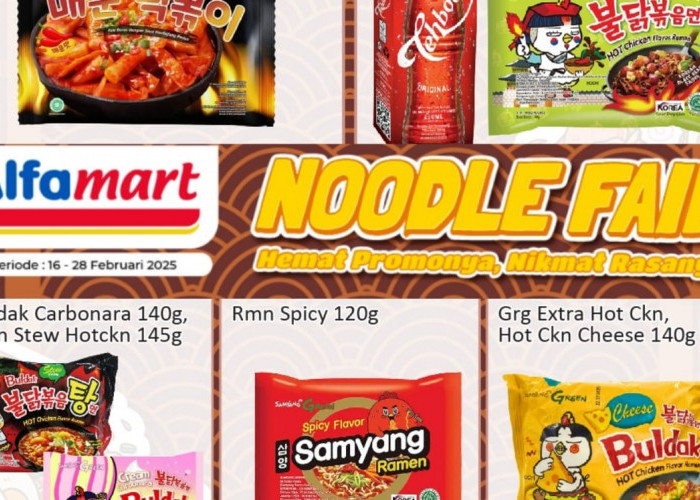 Promo Alfamart Hari Ini, Cek Katalog Mie Instant Untuk Dapatkan Diskonnya