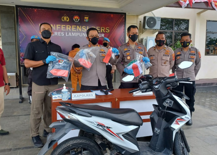 Polres Lampung Timur Amankan Penculik Anak, Tersangka Mengaku Sebagai Paranormal