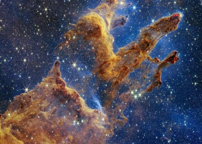 NASA Abadikan Potret Pillars of Creation, Lokasi Penciptaan Bintang-Bintang Baru dalam Awan Gas dan Debu