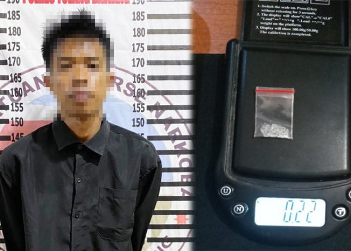 Simpan Sabu, Pria Pengangguran Asal Tulang Bawang Diciduk Polisi