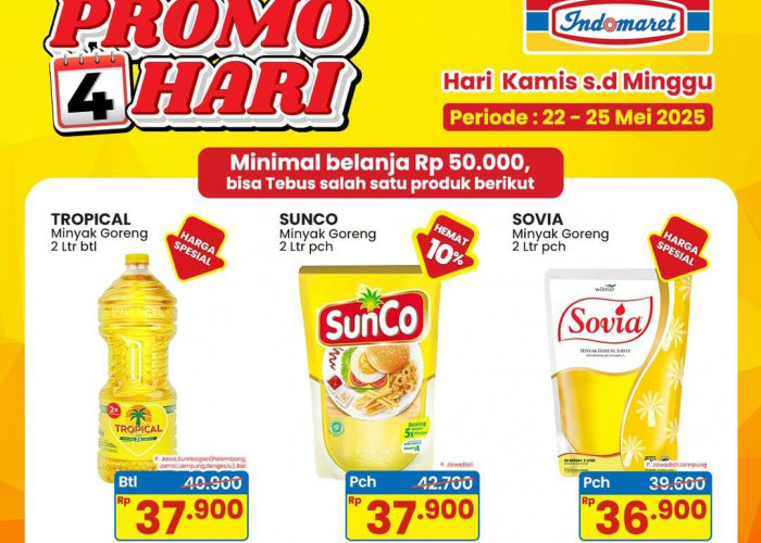 Serbu Diskon Indomaret Spesial Minyak Goreng Murah, Cek Katalognya Sekarang 