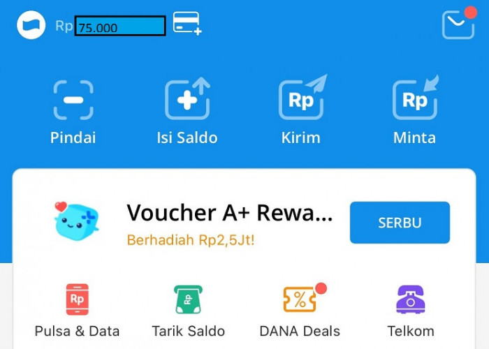 GERCEP Salin Link DANA Kaget Hari Ini 8 Agustus 2023, Saldo DANA Rp 75 Ribu Segera Meluncur ke e-Wallet Kamu
