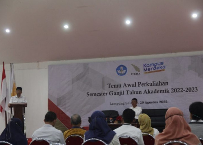 Temu Awal Kuliah, Rektor Itera Minta Dosen Terapkan MBKM dengan Baik