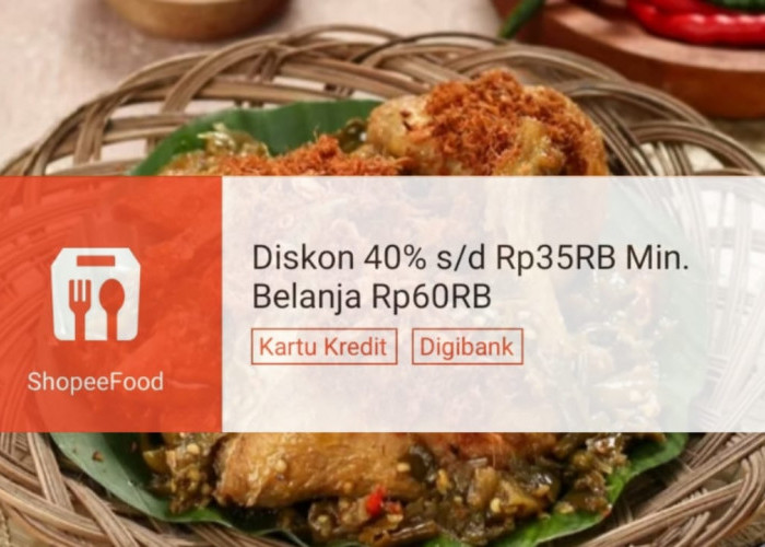 Diskon 40 Persen Dengan Digibank di ShopeeFood, Dapatkan Promo Makan Hemat Sampai Akhir Bulan