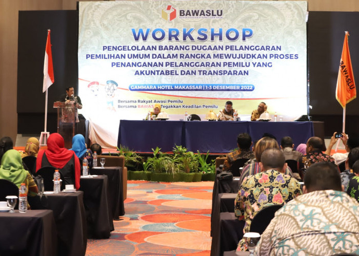 Bawaslu Bahas Rumusan Konsep Ideal Tata Kelola Barang Dugaan Pelanggaran