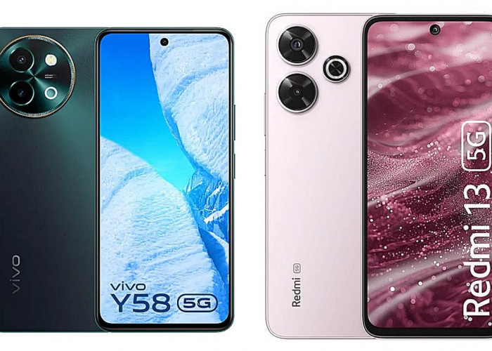 Perbandingan HP Low Budget Dalam Seri Vivo Y58 5G dan Redmi 13 5G, Mana yang Fiturnya Lebih Unggul?