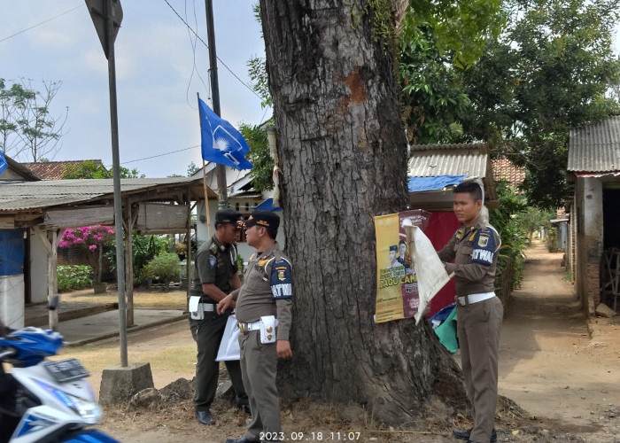 Bawaslu Lampung Timur Tertibkan APS yang Langgar Aturan, Ini Titik Lokasinya
