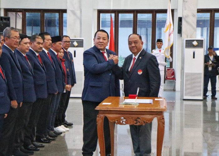 Dilantik Jadi Ketua KONI Lampung, Arinal Akan Kembangkan Sarpras dan Pembinaan Atlit Berkelanjutan