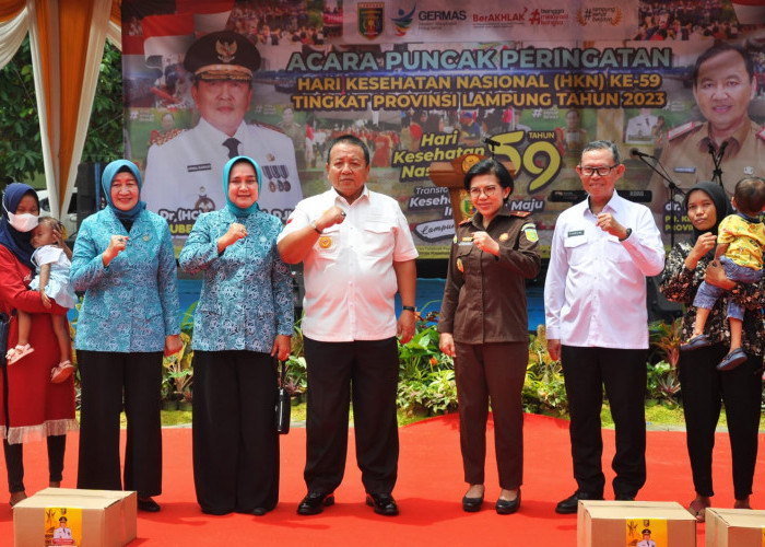 HKN Ke-59, Momentum Peningkatan Pembangunan Kesehatan Lampung