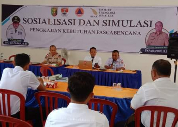 BPDB Mesuji Sosialisasi dan Simulasi Pengkajian Bencana