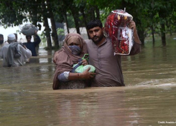 Pakistan Dilanda Banjir, Ribuan Warga Tewas