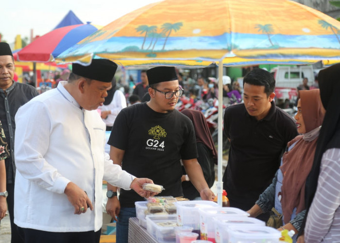 Wabub Lamtim Apresiasi Keberadaan Pasar Ramadhan