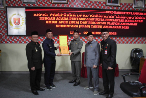DPRD Kabupaten Lampung Barat gelar Rapat Paripurna KUA dan PPAS