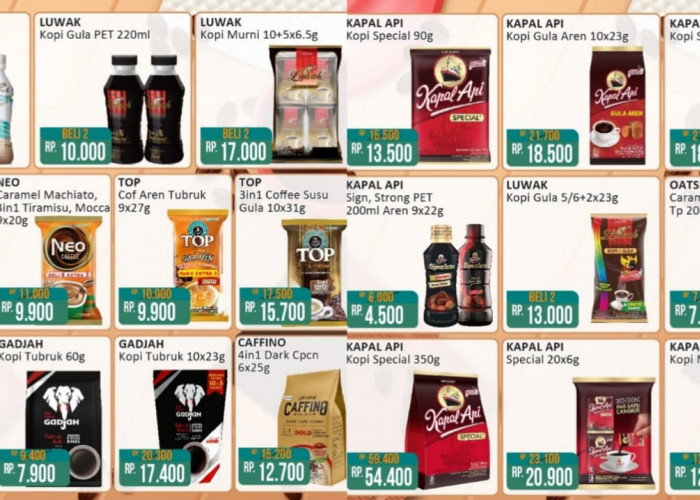Promo Coffee Fair di Alfamart, Belanja Murah Dijamin Hemat! Cek Katalognya