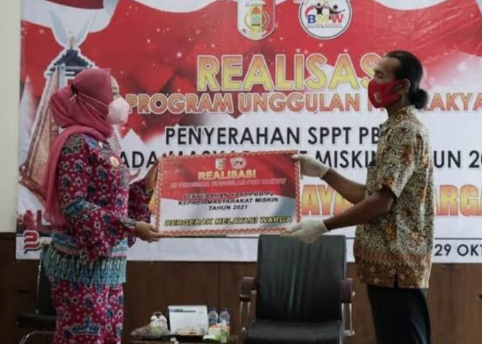 Alhamdulillah, 6.067 Warga Kurang Mampu Tulang Bawang Dapat Keringanan PBB-P2, Segini Nilainya