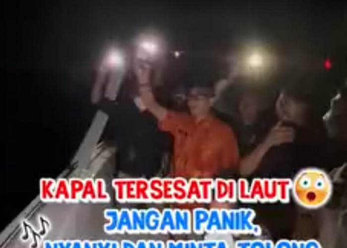 Kapal Tak Ada Navigasi dan Lampu, Rombongan Sandiaga Uno Tersesat di Perairan Pahawang 