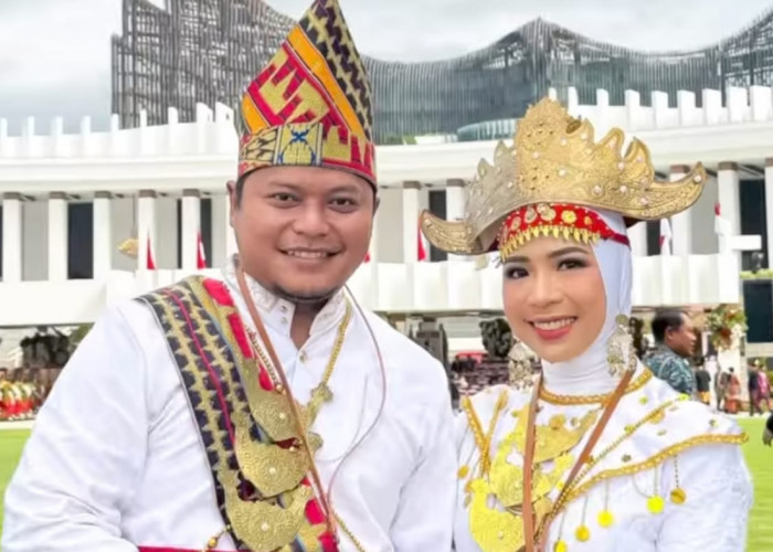 Bangga! Baju Adat Lampung Raih Predikat Busana Adat Terbaik Pada HUT Ke-79 RI di IKN
