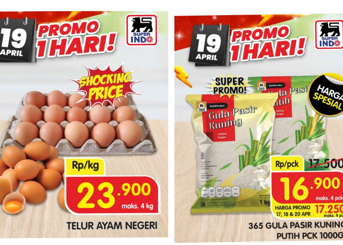 Promo Superindo Hanya Berlaku Satu Hari, Penuhi Kebutuhan Rumah Tangga Anda 