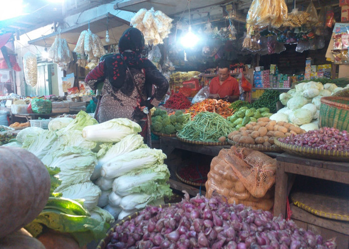 Pasca Lebaran, Harga Bahan Pokok di Bandar Lampung Berangsur Turun 