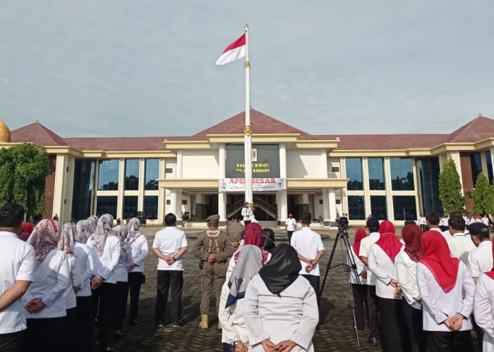 Penuh Haru, Bupati Winarti Pamit ke Seluruh Pegawai Tulang Bawang