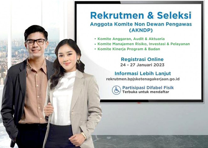 Segera Daftar! BPJS Ketenagakerjaan Buka Loker untuk Tiga Posisi
