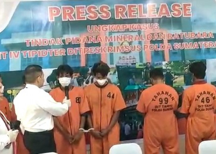 Nekat Angkut 98 Ton Batu Bara Ilegal, Enam Warga Asal Lampung Diamakan Polda Sumsel