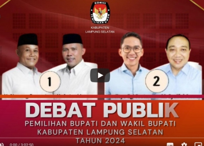 Peta Elektoral Pilbup Lamsel 2024, Petahana Nanang - Antoni 39,80%, Penantang Radityo - Syaiful 50,80%