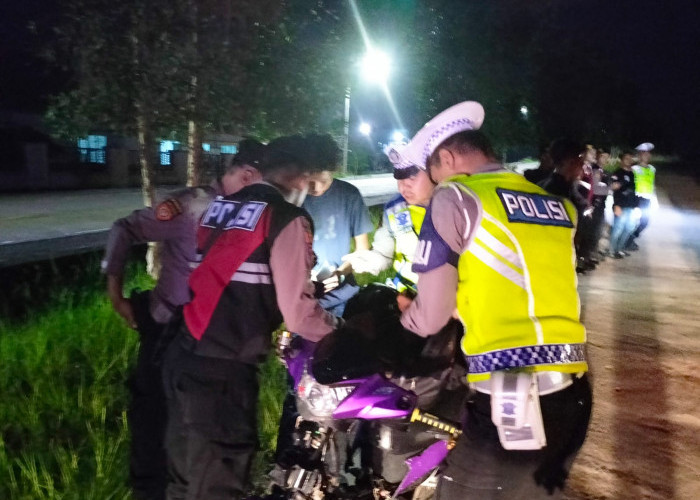 Polisi Razia Senpira di Mesuji, Ini yang Ditemukan 