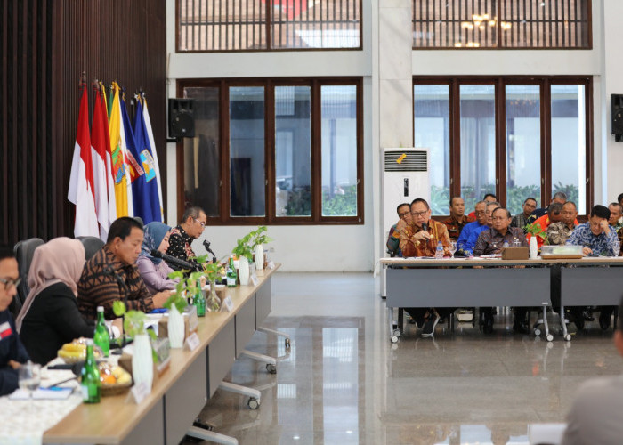 Rapat Pengendalian Karhutla dengan Gubernur Lampung, Ini yang Disampaikan Pj Bupati Tulang Bawang