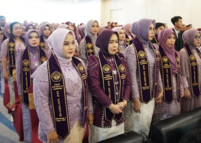 Yudisium dan Pengukuhan Guru Profesional Program PPG, Ini Kata Wakil Rektor I & Dekan FKIP Unila 