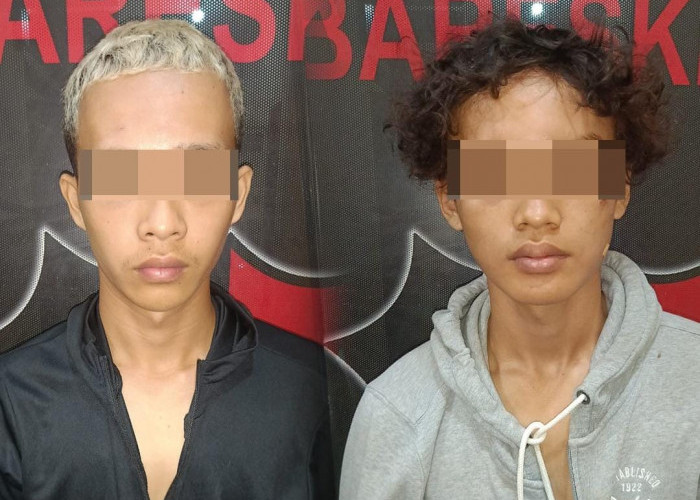 Nyaris Dihajar Massa, Dua Remaja Gagal Rampok Kios BRI Link Diringkus Polisi