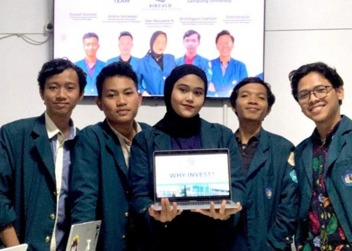 Prestasi Internasional, Tim Mahasiswa FEB Unila Juara Dua POLInnoventure Competition Dari Romania 