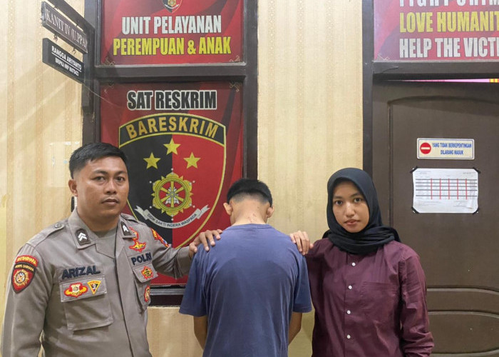 Polsek Kota Agung Dibantu Warga, Amankan Remaja Pencuri Motor di Area Kontrakan
