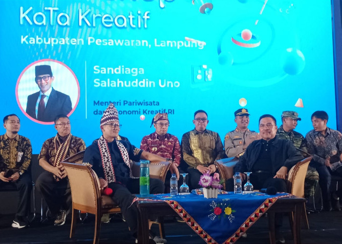 Kemenparekraf Bakal Uji Petik Untuk Jadikan Pesawaran Sebagai Kabupaten Kreatif