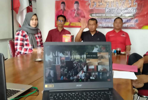 DPC PDIP Pringsewu Ikut Festival Kopi Tanah Air