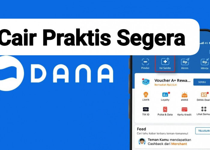 Cair Praktis! Saldo DANA Kaget Rp 270 Ribu Langsung Cuan 2 Menit, Klaim Segera