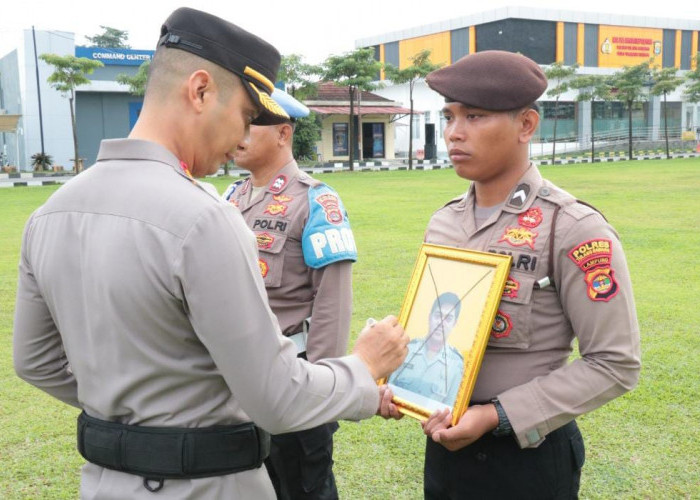 Satu Personel Polres Tulang Bawang Dipecat, 40 Lainnya Dapat Penghargaan, Begini Kata Kapolres